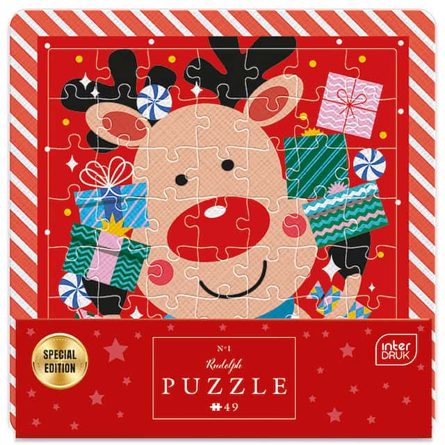 Puzzle w ramce  49 el BN Rudolph