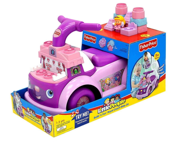 Jeździk Małej Królewny Księżniczki Fisher-Price – zdjęcie 1